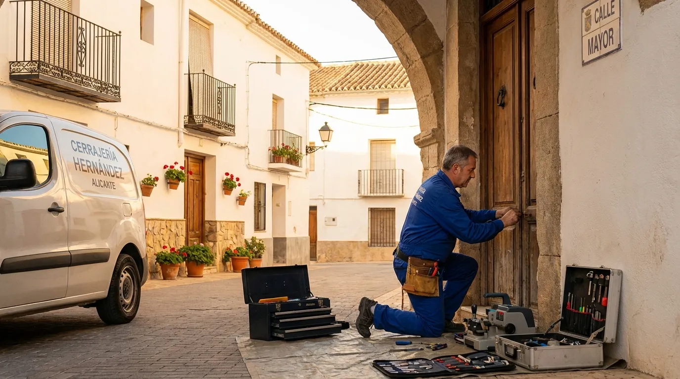 Cerrajeros en Rafal 24 Horas